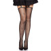Чулки Leg Avenue Daisy Dot Fishnet Stockings One Size Black