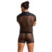 Комплект сетчатого мужского белья Passion 052 Set Michael black S/M