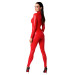 Комбінезон Noir Handmade F353 Red powerwetlook overall - S
