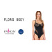 Боді Passion FLORIS BODY Чорний S/M