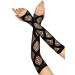 Довгі мітенки Leg Avenue Faux wrap net arm warmers велика сітка Black One size