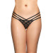 Жіночі стрінги SoftLine G-String 2492 M/L Black