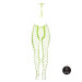 Бодістокінг Ouch! Bodystocking With Halterneck Green XL/4XL