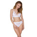 Трусики з широкою резинкою і мереживом Passion PS001 PANTIES S, white