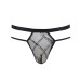 Чоловічі прозорі стринги Passion 029 Thong Collin Black S/M