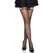 Чулки Leg Avenue Daisy Dot Fishnet Stockings One Size Black