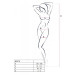 Бодистокинг с доступом к интимным местам Passion BS078 red