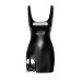 Платье Noir Handmade F344 Powerwetlook dress with garter - L