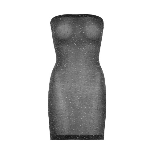 Сукня-бандо зі стразами Leg Avenue Lurex rhinestone tube dress, з люрексом, Black one size