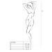 Бодистокинг Passion ECO BS006 white, с доступом
