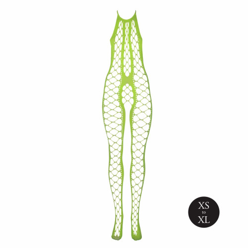 Бодістокінг Ouch! Bodystocking With Halterneck Green XS/XL