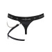 Чоловічі трусики танга з підв’язкою Passion 058 Thong Bill Black S/M