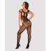 Бодистокинг Obsessive Bodystocking G322 фантасмагорично-силуэтный крой black S/M/L
