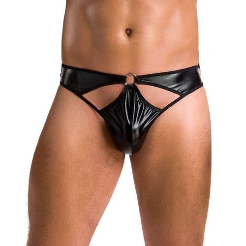 Чоловічі стринги Passion 033 Thong Paul Black L/XL