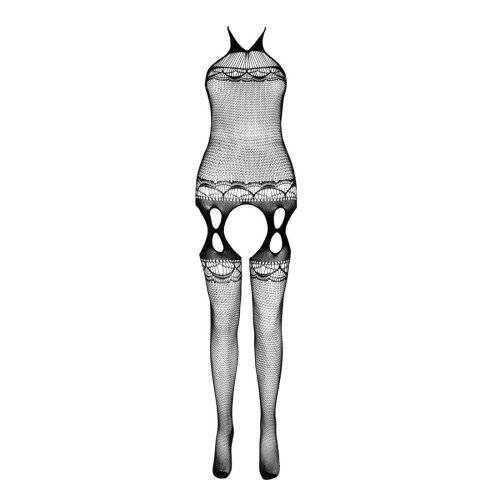Бодистокинг Passion ECO BS006 white, с доступом