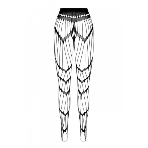 Еротичні колготки-бодістокінг Passion ECO S006 white