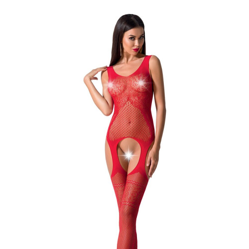 Бодистокинг Passion BS061 Красный S/M/L