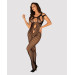 Бодистокинг Obsessive Bodystocking G322 фантасмагорично-силуэтный крой black S/M/L