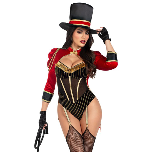 Костюм циркачки Leg Avenue Ravishing Ringmaster Bodysuit XS