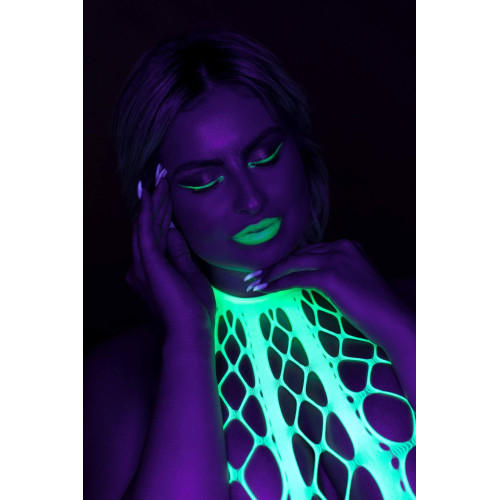 Бодістокінг Ouch! Bodystocking With Halterneck Green XS/XL
