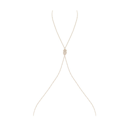 Цепочка для бюста с кулоном-совой Obsessive Bijou 901