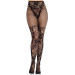 Колготки Leg Avenue Dahlia Lace Tights with Net Thigh Detail One Size