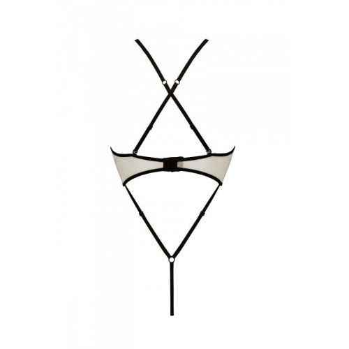 Боді з доступом Passion CHIKA BODY L/XL, cream