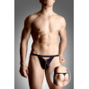 Трусы SoftLine Mens Thongs 4497 Черные S/M/L