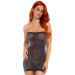 Сукня-бандо зі стразами Leg Avenue Lurex rhinestone tube dress, з люрексом, Black one size