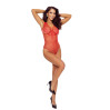 Боді Passion BS109 One Size, red