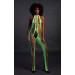 Бодістокінг Ouch! Bodystocking With Halterneck Green XS/XL