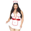 Костюм медсестри Leg Avenue Nightshift Nurse XL/XXL, сукня, трусики, шапочка