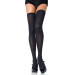 Щільні непрозорі панчохи Leg Avenue Opaque Nylon Thigh Highs Black one size