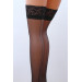 Панчохи зі швом Passion ST022 1/2 Чорні