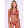 Комплект Passion BELISSANA SET burgundy L