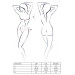 Комплект еротичної білизни Passion Erotic Line OFELIA SET WITH OPEN BRA XXL/XXXL Білий