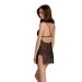 Сорочка Passion DELIENA CHEMISE black S/M
