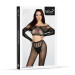 Бодістокінг SoftLine Bodystocking 2071 One Size Black