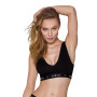 Спортивний топ з широкою резинкою Passion PS004 TOP M, black
