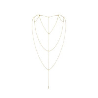 Цепочка для спины Bijoux Indiscrets Magnifique Back and Cleavage Chain Золотая