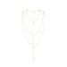 Ланцюжок для спини Bijoux Indiscrets Magnifique Back and Cleavage Chain Золотий