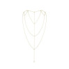 Ланцюжок для спини Bijoux Indiscrets Magnifique Back and Cleavage Chain Золотий