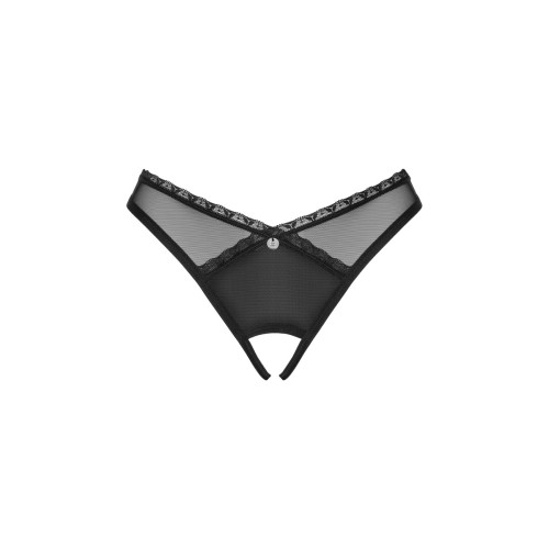 Трусики з доступом Obsessive Latinesa crotchless thong M/L Новинка