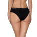Трусики-сліпи з бавовни та еластаном Passion PS004 PANTIES XL, black
