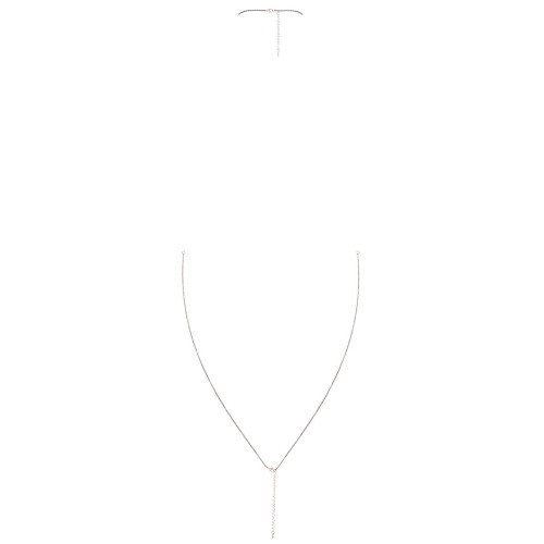 Цепочка для бюста с кулоном-звездой Obsessive Bijou 902