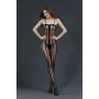 Прозрачный бодистокинг Moonlight Model 03 Black XS-L, с доступом