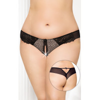 Трусики Softline G-String 2435 Plus Size Леопардовые XL Трусики Softline G-String 2435 Plus Size Леопардовые XL