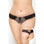 Трусики Softline G-String 2435 Plus Size Леопардові XL