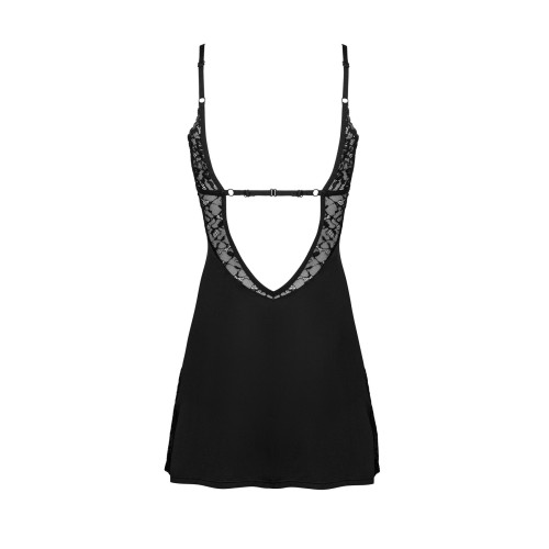 Сорочка Obsessive Bellastia chemise & thong M/L