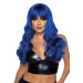 Хвиляста перука Leg Avenue Misfit Long Wavy Wig Blue, довга, реалістичний вигляд, 61 см